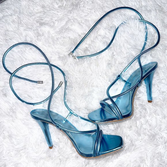 PRICE DROP JLO blue Raina Pump - Picture 5 of 8